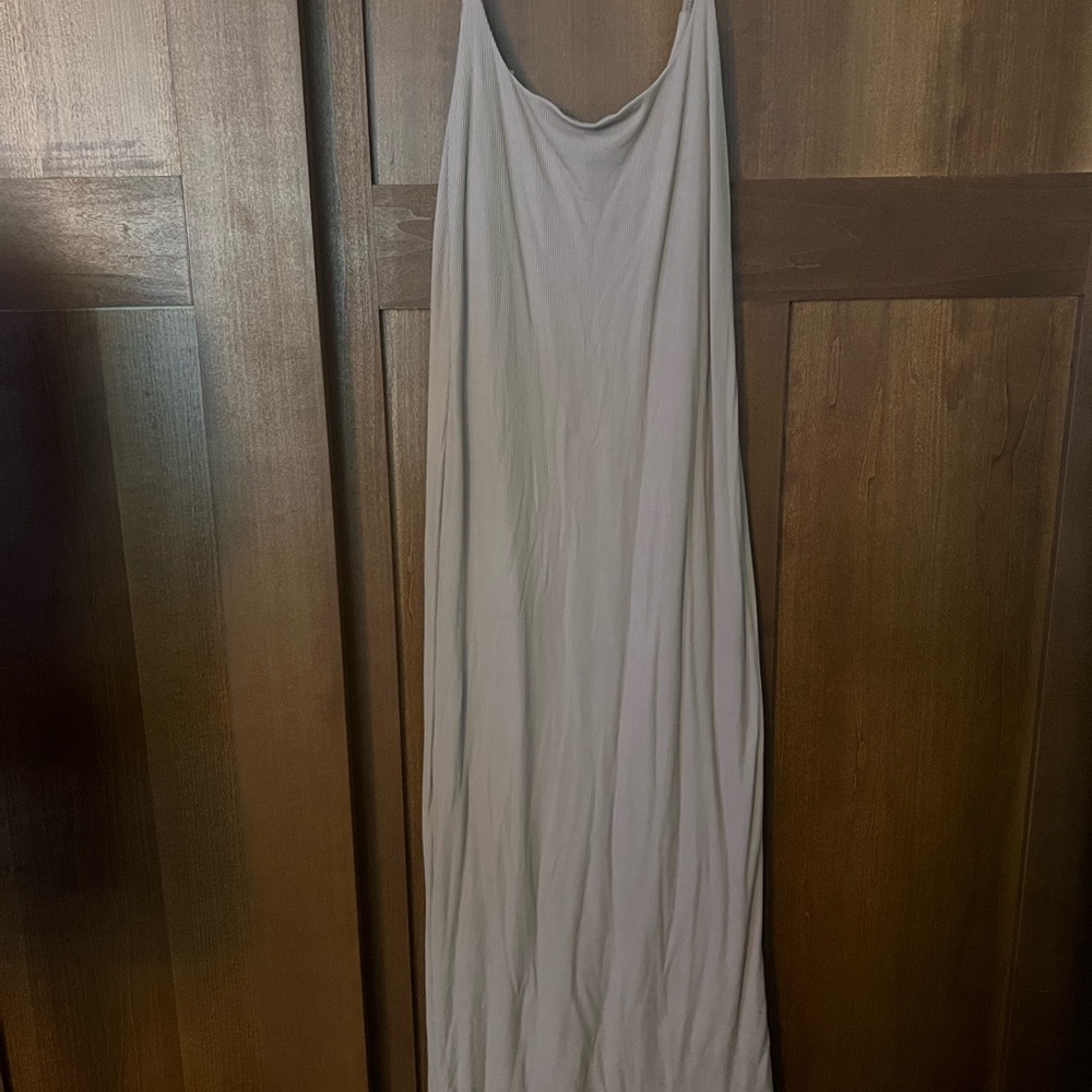 Faded Rose Taupe Maxi Dress